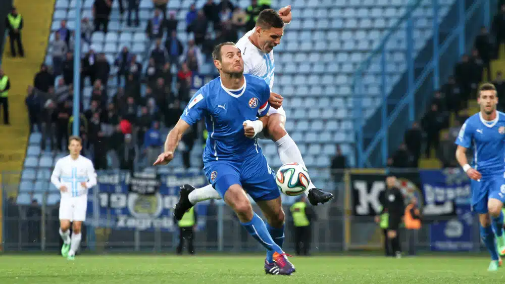Rijeka,,Croatia,May,13:,Soccer,Players,Josip,Simunic,And,Lima
