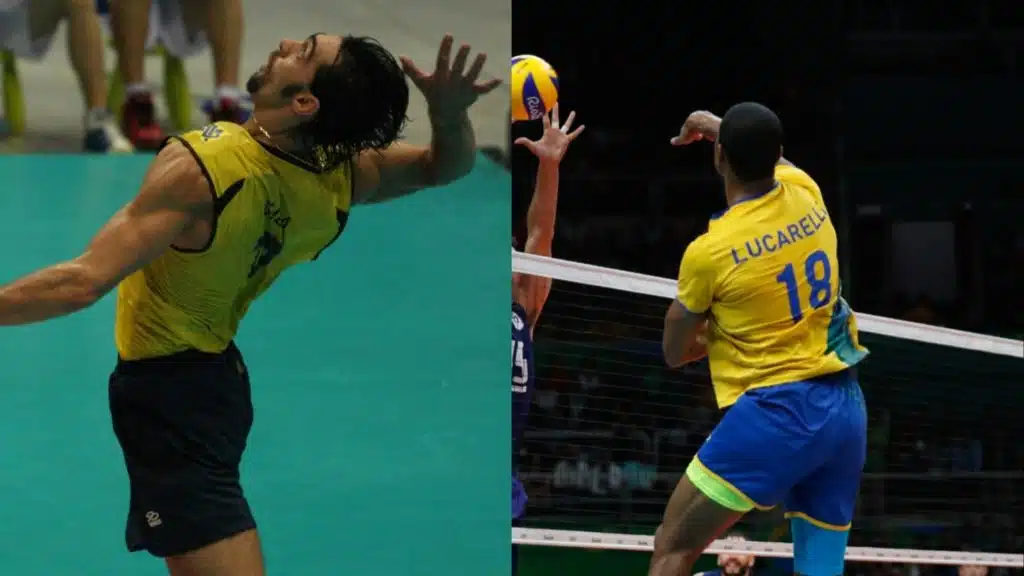 Lucarelli i Giba, nekadašnji brazilski odbojkaši (najbolji odbojkaši)